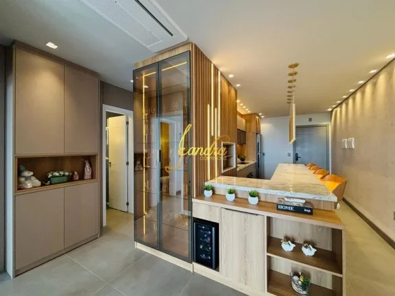 Imagem Apartamento de 2 dormitórios, mobiliado e decorado box duplo