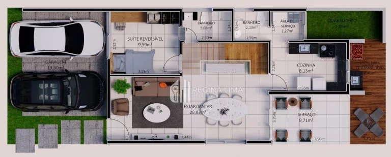 Imagem Casa com 4 dormitórios à venda, 151 m² por R$ 1.074.000,00 - Morros - Teresina/PI