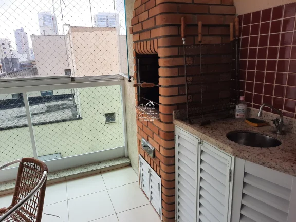 Imagem Apartamento com varanda gourmet e lazer na Enseada