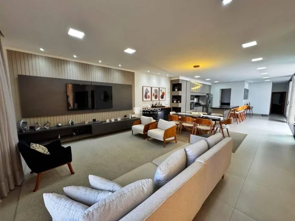 Imagem Sobrado com 3 dormitórios à venda, 350 m² por R$ 3.480.000,00 - Loteamento Residencial Reserva Do Engenho - Piracicaba/SP