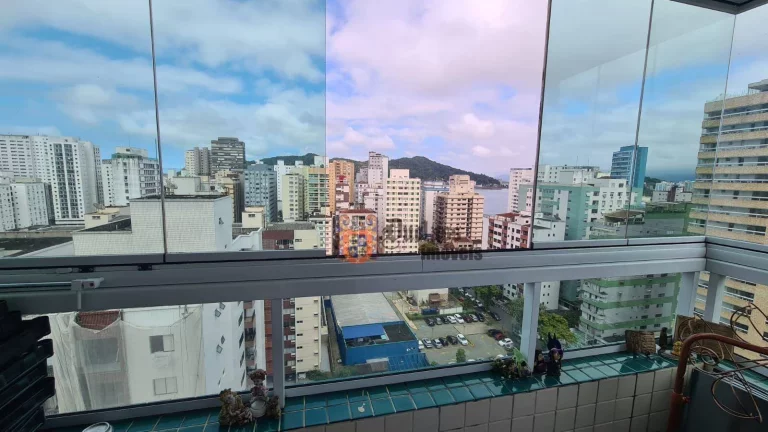 Imagem Apartamento com 2 suítes à venda, 91 m² por R$ 810.000 - Itararé - São Vicente/SP