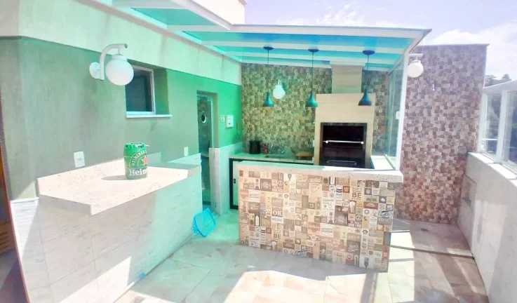 Imagem AQUA PARK (FREGUESIA) COBERTURA DUPLEX 145m2 PISCINA CHURRASQ. 4QTS(1ST)