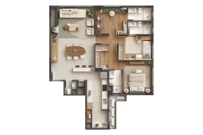 Imagem Apartamento à venda em Porto Alegre, Rio Branco, com 3 quartos, 118m2