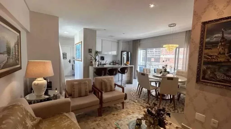 Imagem Apartamento com vista para o mar com 3 dormitórios e 2 vagas de garagem em Balneário Camboriú
