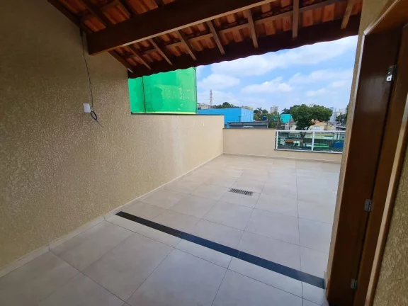 Imagem Cobertura com 2 dormitórios à venda, 88 m² por R$ 375.000,00 - Vila Tibiriçá - Santo André/SP