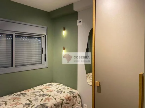 Imagem Apartamento com 2 dormitórios para alugar, 33 m² por R$ 4.900,67/mês - Brooklin - São Paulo/SP