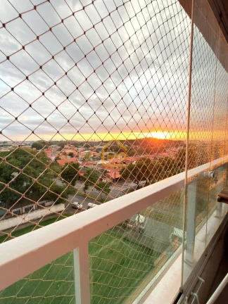 Imagem Apartamento 3 dormitórios (1 suíte), 2 vagas cobertas, Resd. Gold Park, SJC