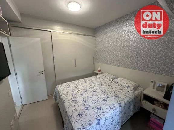 Imagem Apartamento com 2 dormitórios à venda, 77 m² por R$ 810.000,00 - José Menino - Santos/SP