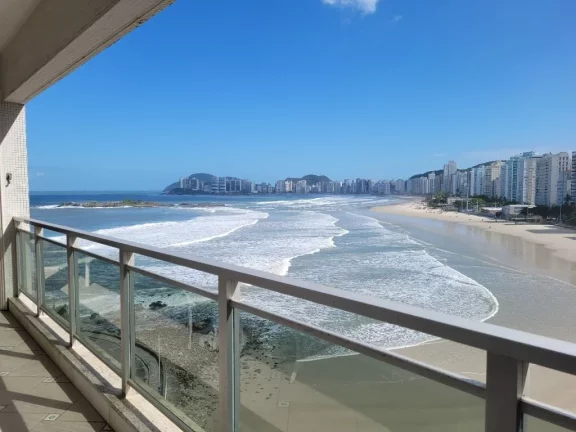 Imagem APARTAMENTO CONJUGADO, AMPLO FRENTE TOTAL PARA O MAR COM LINDA VISTA