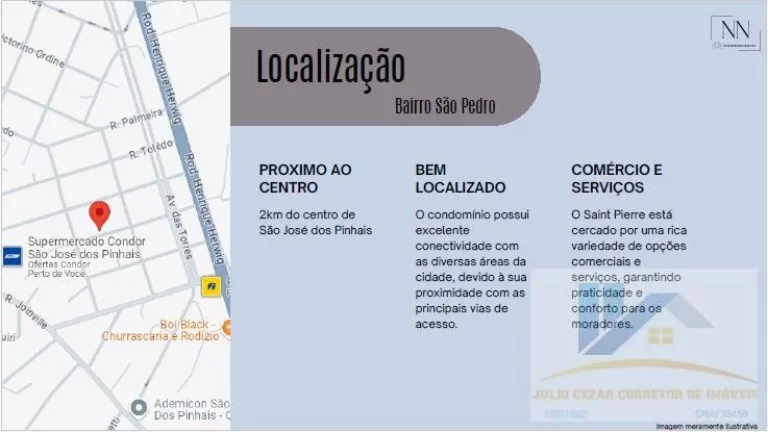 Imagem Apartamento para Venda em São José dos Pinhais, São Pedro, 3 dormitórios, 1 suíte, 2 banheiros, 1 vaga