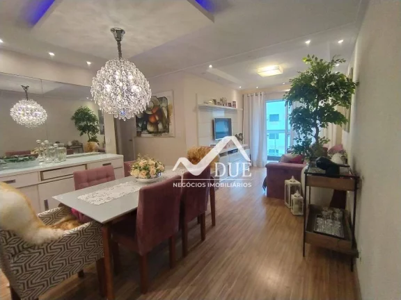 Imagem Porteira fechada apartamento com 3 quartos e lazer completo à venda, 98 m² por R$ 830.000 - Jardim Las Palmas - Guarujá/SP