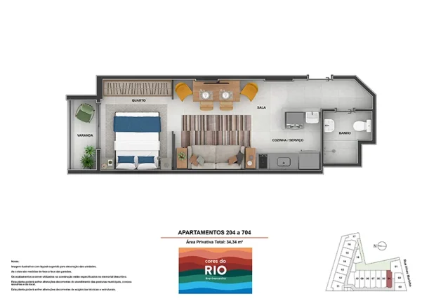 Imagem APARTAMENTO RESIDENCIAL em Rio de Janeiro - RJ, Centro