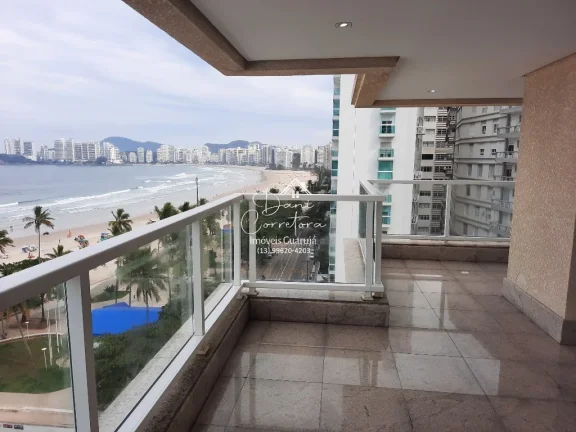 Imagem Apartamento frente para o mar com varanda gourmet e lazer, Pitangueiras, Ed Maison La Plage
