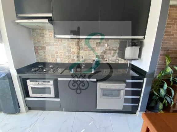 Imagem Venda de apartamento no Jardim Cristina, Campinas. 2 dormitórios, sala, cozinha, lavanderia, banheiro, vaga de garagem