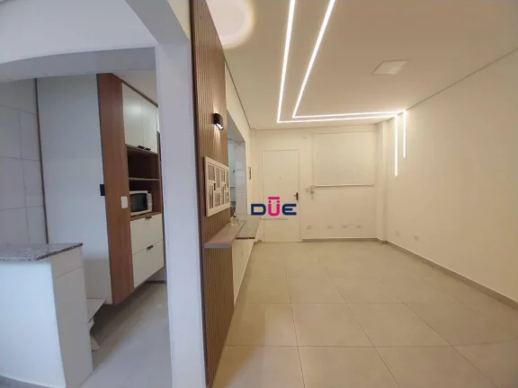 Imagem Apartamento com 1 dormitório à venda, 38 m² por R$ 385.000,00 - Pompéia - Santos/SP