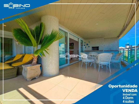 Imagem Apartamento à venda, com 4 suítes 187m² 3 vagas - Riviera de São Lourenço - Bertioga SP