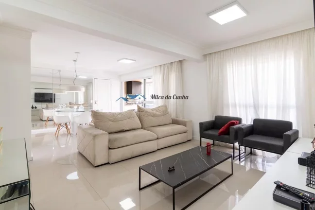 Imagem Apartamento à Venda, com 3 Suítes, 2 vagas, 119m², Condomínio Jardim de Florença, Casa Branca, Santo André