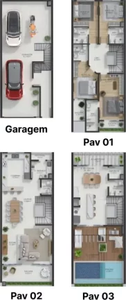 Imagem Maríssima Quatro Ilhas - Casa à venda no bairro Quatro Ilhas - Bombinhas/SC