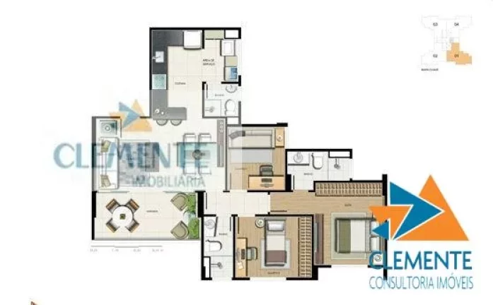 Imagem Apartamento próximo ao DAIMOND MALL, Lourdes Belo Hte MG