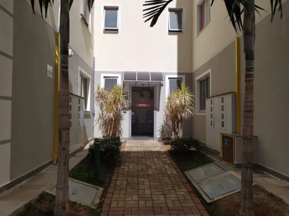 Imagem AP2500 - Área Útil: 45,95 m², com 02 dormitórios, sala integrada com a cozinha, banheiro social ...