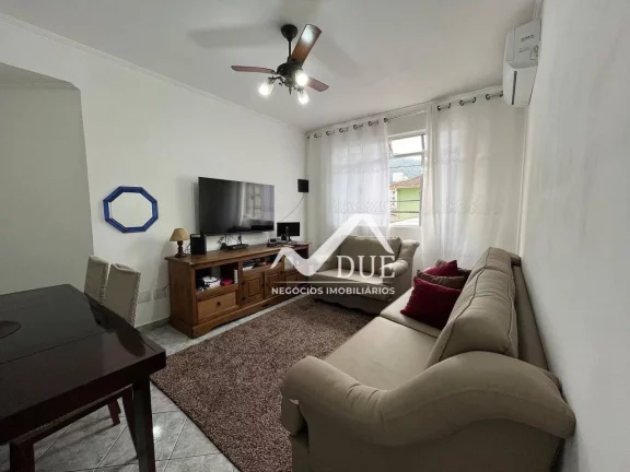 Imagem Apartamento com 2 dormitórios à venda, 84 m² por R$ 430.000 - Marapé - Santos/SP