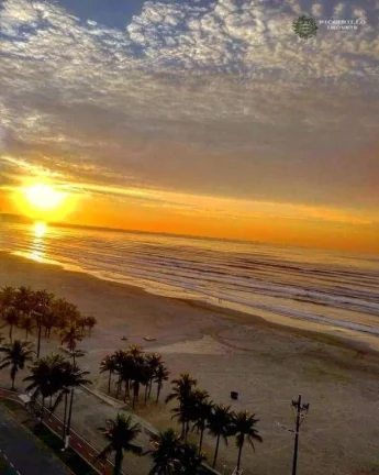 Imagem Apartamento com 2 dormitórios à venda, 56 m² por R$ 290.000,00 - Mirim - Praia Grande/SP