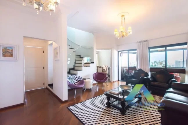 Imagem Cobertura com 4 dormitórios à venda, 400 m² por R$ 4.280.000,00 - Moema - São Paulo/SP