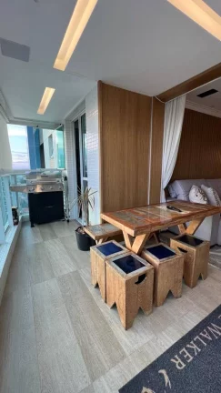 Imagem Apartamento à venda no Residencial Costa do Atlântico | Vista Mar | 3 Quartos | Varanda Gourmet