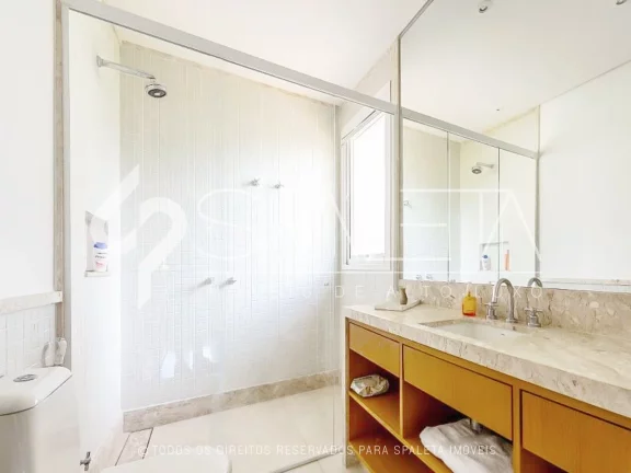 Imagem Mansão com arquitetura litorânea para locação de temporada no Terras de São José II