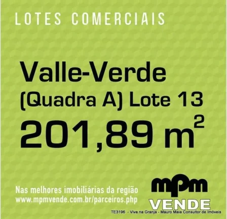 Imagem Lotes COMERCIAIS - RESERVA do Loteador, últimas unidades! ÓTIMA LOCALIZAÇÃO