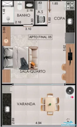 Imagem Lofts e Apartamentos no Tenório/Ubatuba