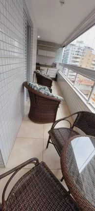 Imagem Espetáculo de apartamento 3dorm no Canto do Forte com Vista Mar