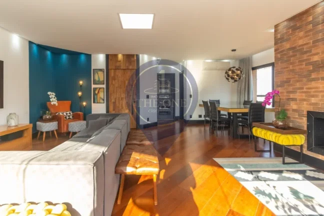 Imagem Luxuoso apartamento de 4 quartos na Vila Mariana, São Paulo-SP: 3 suítes, 2 salas, 4 banheiros, 3 vagas de garagem e 177m².