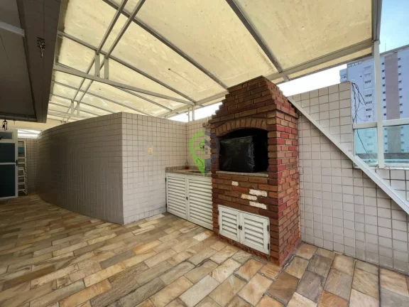 Imagem Apartamento Garden à venda com 3 dormitórios e piscina privativa no Gonzaga em Santos/SP