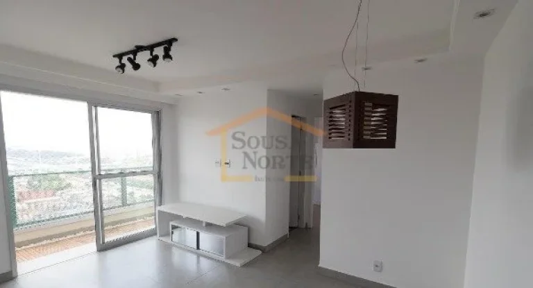 Imagem Apartamento 2 dormitórios, sendo 1 suite, sala 2 ambientes, sacada com redes de proteção, cozinha...