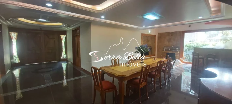 Imagem Casa alto padrão no Vale dos Eucaliptos com 6 dormitórios à venda, 575 m² por R$ 2.990.000 - Quebra Frascos - Teresópolis/RJ