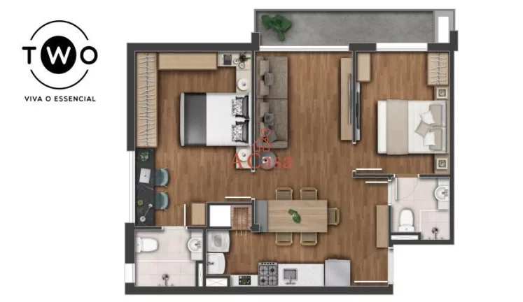 Imagem Apartamento com 2 Dormitorio(s) localizado(a) no bairro Santa Cecília em Porto Alegre / Rio Grande do Sul Ref.:179