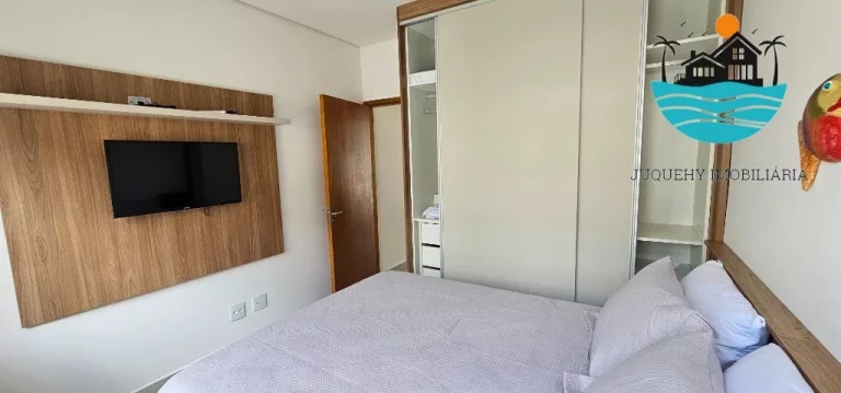 Imagem Aluguel Flat 45m² Térreo, 1 Vaga auto, piscina coletiva. | Juquehy Imobiliária