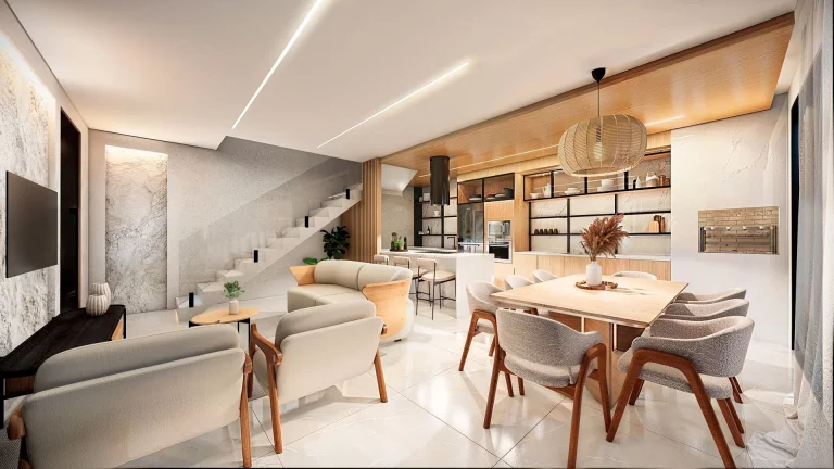 Imagem Casa de condomínio à venda em Passo de Torres, Centro, com 3 quartos, 183,3m²