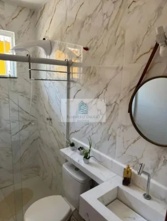 Imagem Casa à venda em Maricá-RJ: 2 quartos, 1 sala, 3 banheiros, 5 vagas de garagem, 141 m² no Jardim Atlântico Leste. Venha conferir!