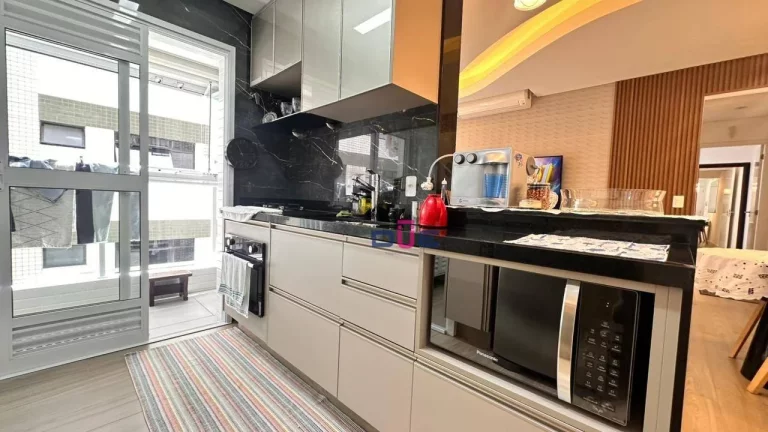 Imagem Apartamento a poucos passos da orla na Aparecida em Santos, lazer completo, frente, 2 suites, 1 vaga todo planejado.