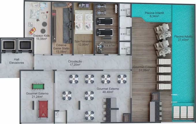 Imagem Dubai Residence - Apartamento à venda no bairro Perequê - Porto Belo/SC