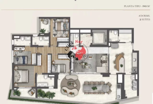 Imagem Apartamento Lançamento 4 dorm(s), 2 ou 4 suite(s), 2 vaga(s), 190 m² á 258m² , 2 ou 3 vagas , Paraiso ,prox metro vergueiro,são paulo
