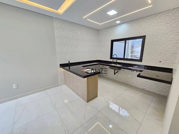 Imagem Casa moderna com 3 dormitórios à venda, 104 m² por R$ 860.000 - Condomínio Jardins do Império - Indaiatuba/SP