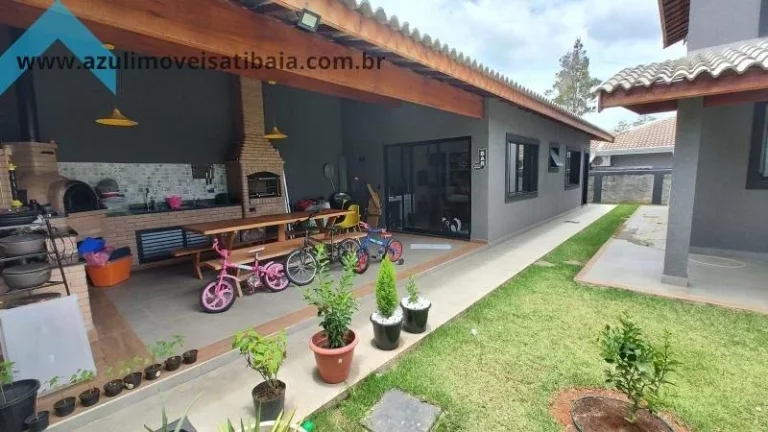 Imagem Casa em Condomínio para Venda em Atibaia, Condominio Parque Das Garcas, 3 dormitórios, 1 suíte, 3 banheiros, 4 vagas