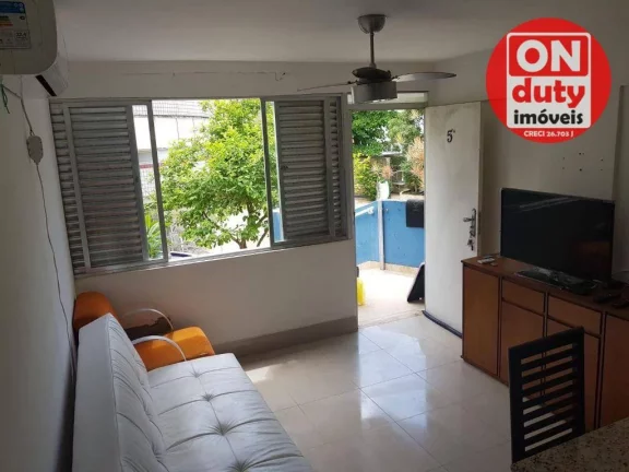 Imagem Apartamento com 2 dormitórios à venda, 65 m² por R$ 580.000,00 - Tombo - Guarujá/SP