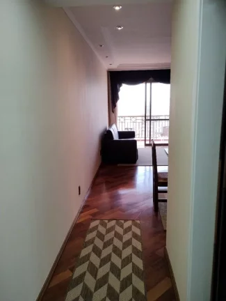 Imagem Aluguel de apartamento Mobiliado na Vila Bastos, Santo André-SP: 3 quartos, 1 suíte, 2 banheiros, 2 vagas de garagem, 100m².