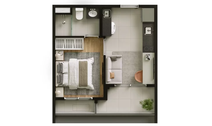 Imagem Apartamento em Cidade Monções - São Paulo SP