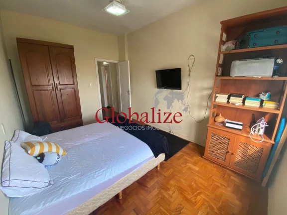 Imagem Apartamento de frente a praia com varanda no José Menino em Santos R$ 800.000,00