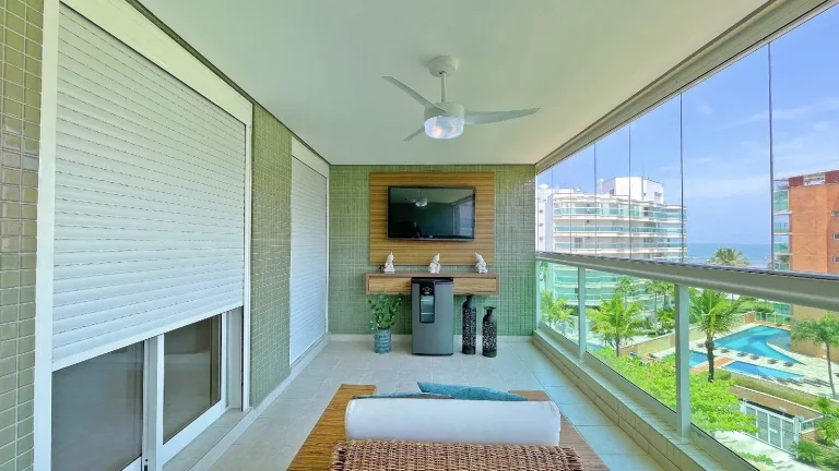 Imagem Apartamento decorado à venda com 3 dormitórios, 120m - Riviera - Módulo 7